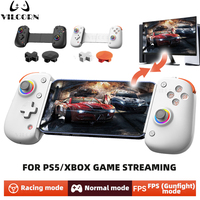 D8Pro Tablet RGB Gaming Controller FPS Mobile Gamepad For Android IOS PS4 Switch PC Hall Trigger Joystick with M1M2/Turbo/6-Axis