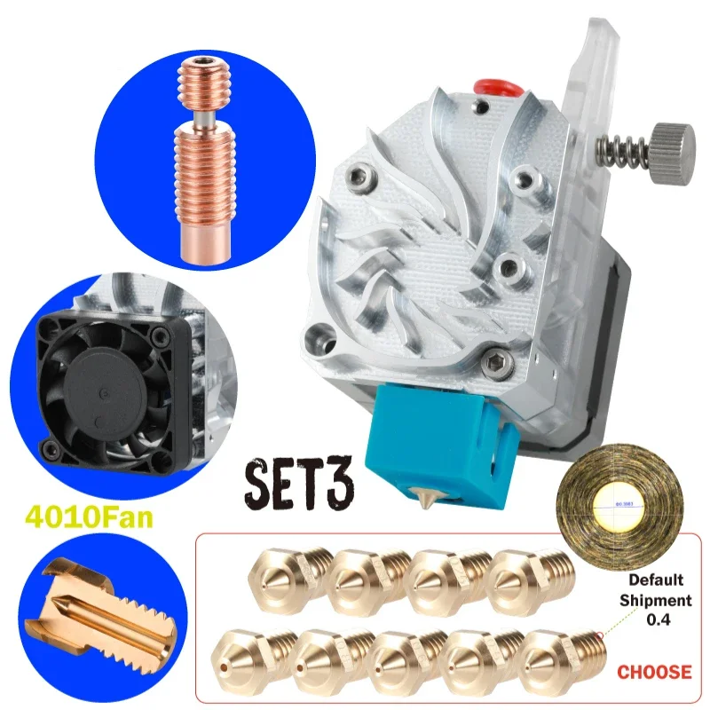 RCN نانو المغلفة RN-WIND V1.1 الطارد صلابة عالية HV3300 المزدوج محرك والعتاد لأجزاء الطابعة أندر 3 53D تيتان ايرو #6