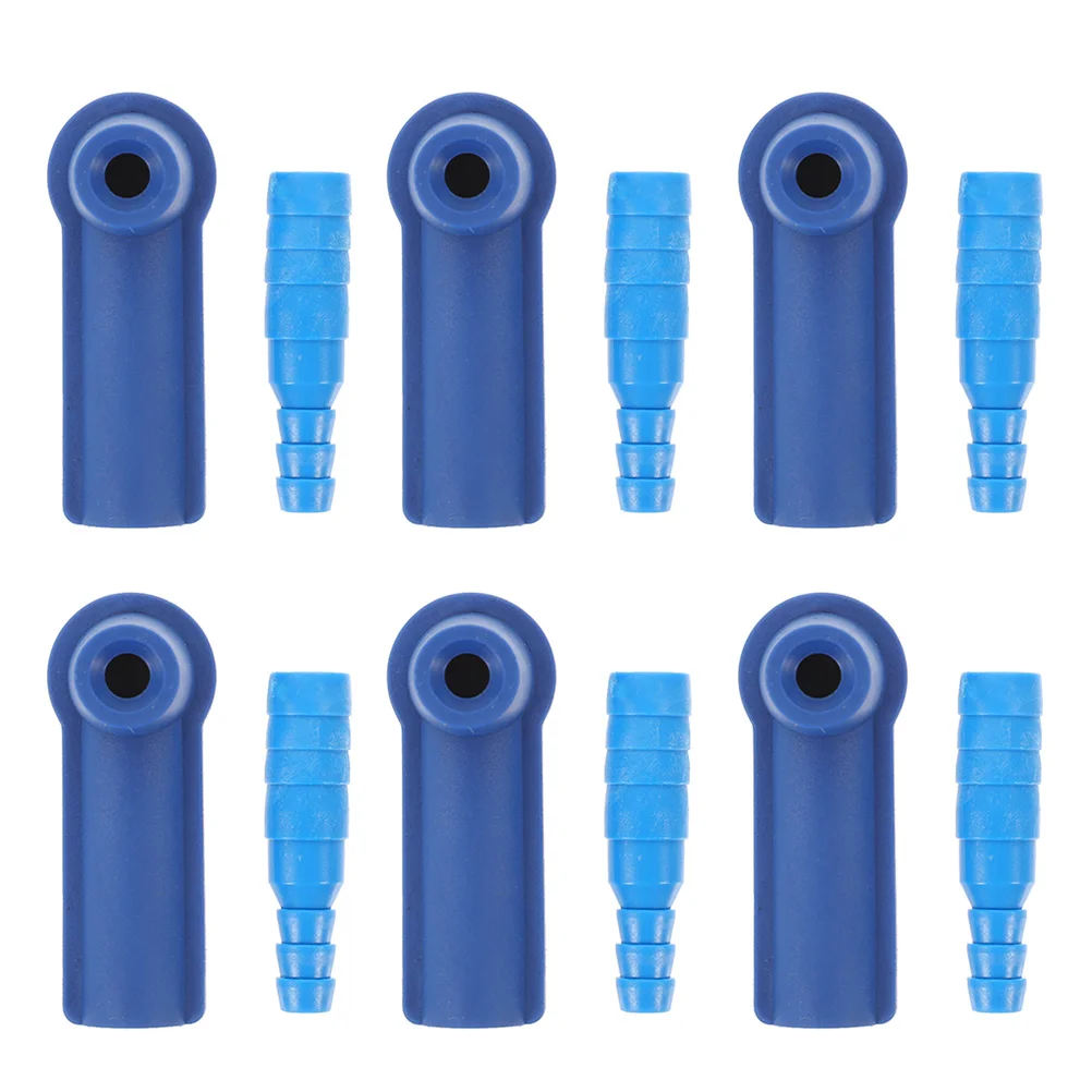 

Набор из 6 адаптеров для прокачки тормозной жидкости, для замены тормозной жидкости в автомобиле, насос для прокачки масла, соединитель для прокачки, автомобильные принадлежности, инструменты для ремонта