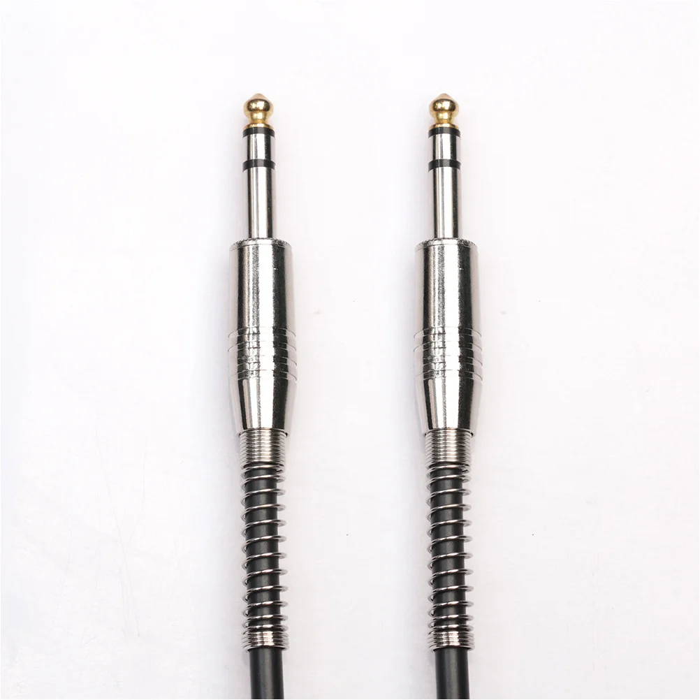 

Professional Guitar Audio Cable 6.35mm Stereo Durable Instrument Cable for Electric Guitar Bass Speaker Connection Wire