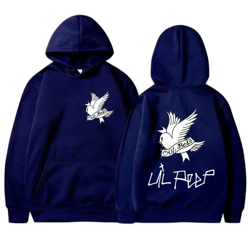 Neue Herbst-Hoodies für Männer mit Lil Peep-Print, Herren/Damen Lil Love Streetwear, Modische Lässige Hip-Hop-Sweatshirts für Männer – Detail 12
