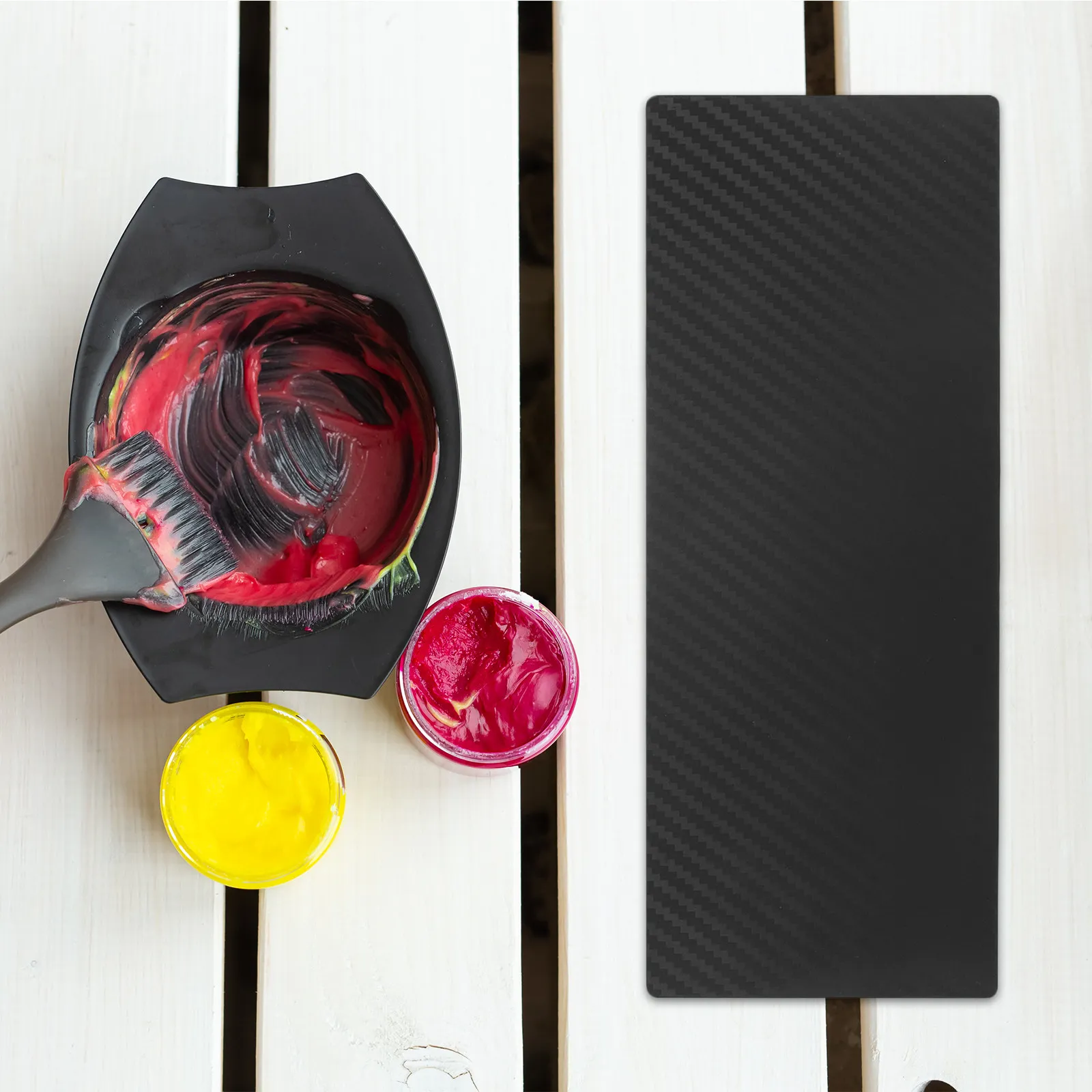 Multi Functional Hair Dyeing Board Set Highlight Tools for Coloring Styling Versatile Applicator Tray Salon Grade Reusable Dye