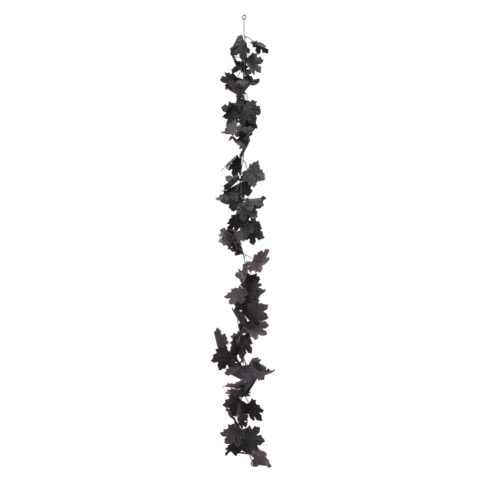 

1 Set Halloween Maple Leaf Vine Hanging Pendant Artificial Rattan Decor For Party Home Indoor Outdoor Simulation Plant Ornament
