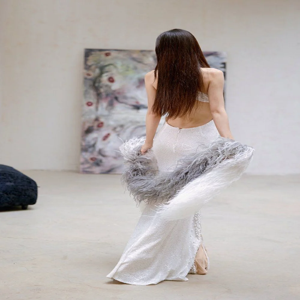 2M Long Feathers Bo…