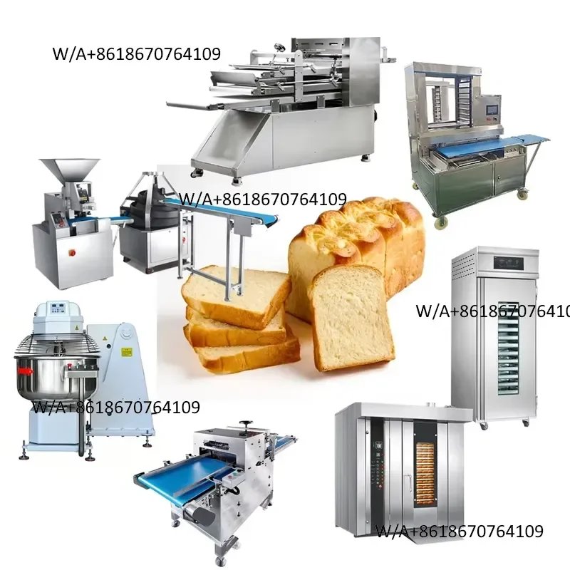 Commercial French Bread Processing Equipment Bread Production Line for Toast Loaf and Baguette