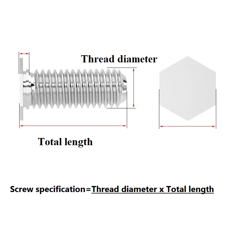 M3 M4 M5 M6 304 Stainless Steel Flush Head Studs Outer Hex Pressure Plate Rivet Screws Studs Pressure Rivet