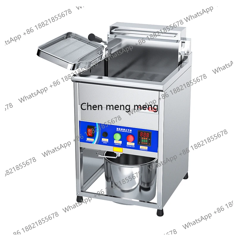 

Commercial Fryer Intelligent Digital Display Constant Temperature Fryer Chicken Chop 380v Vertical Hot Oil Pot Fryer