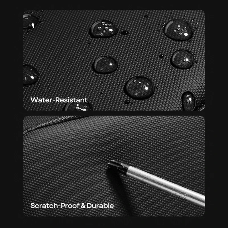 New portable single shoulder diagonal waterproof multi grid storage bag