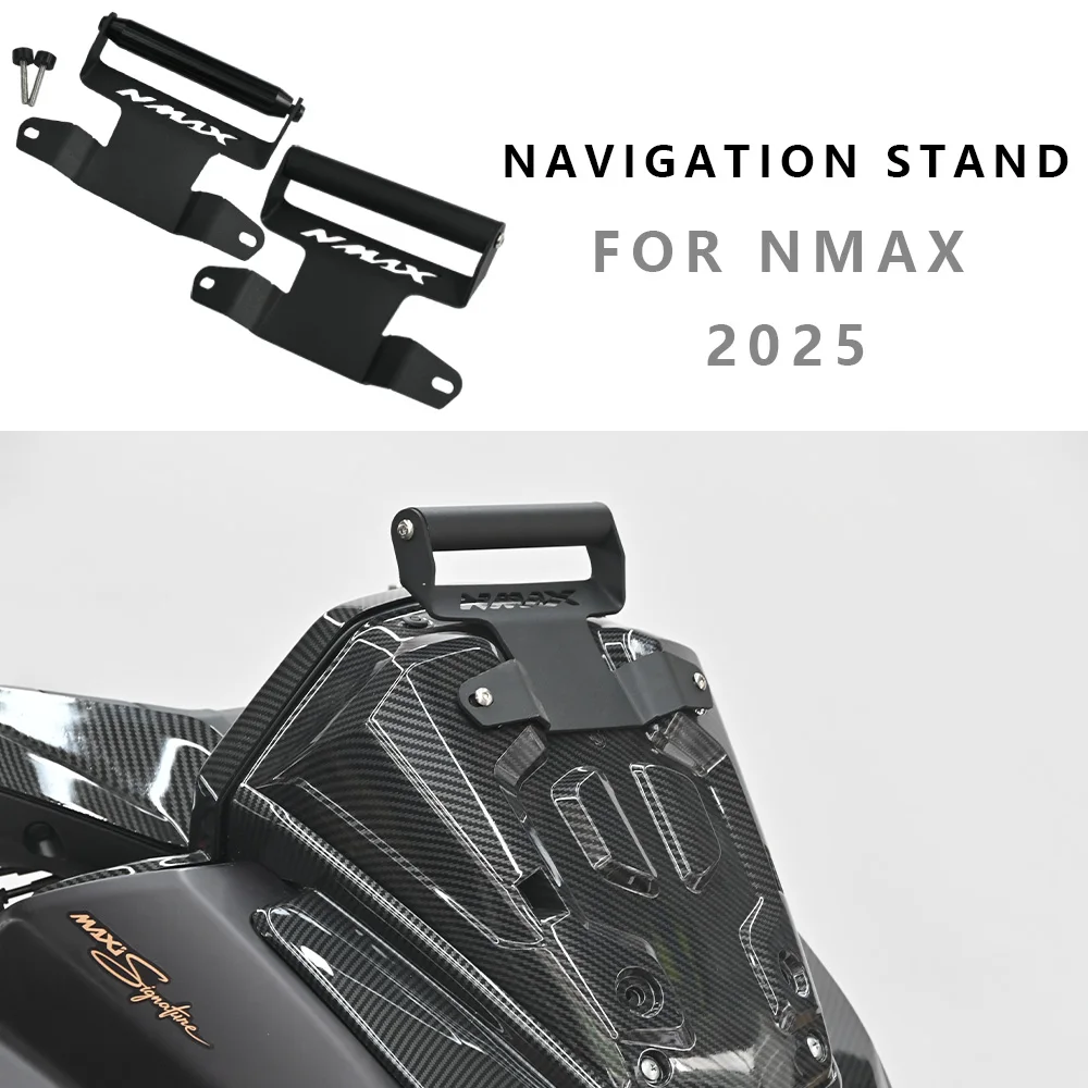 

GPS-крепление для YAMAHA NMAX 2025, мотоциклетный держатель для телефона, подставка, регулируемый кронштейн для GPS-навигации, прочный