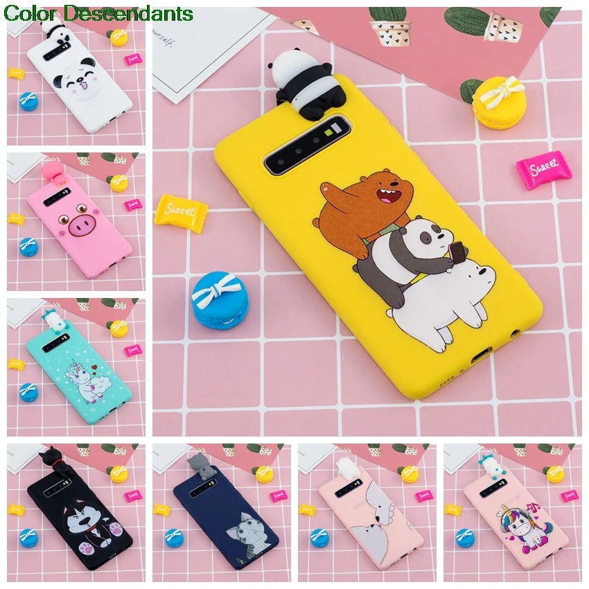 For Samsung Galaxy S10 Plus SM-G975F/DS SM-G975U G9750/DS Case Soft TPU Silicone Phone Case For Samsung S10 Plus SM-G975F G975D