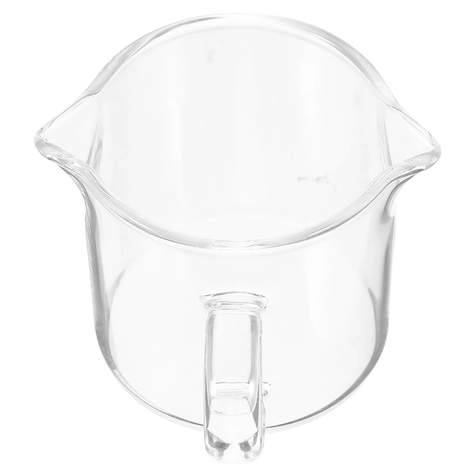 

Компактный стеклянный кувшин с двойным носиком, мини-кофе, сливочник для молока, чашка для вспенивания, современная стильная кухонная чашка для эспрессо, 12 унций