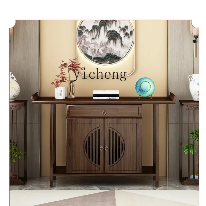 

Desk Altar Buddha Shrine Altar Guan Gong Buddha Table Solid Wood Living Room Incense Table