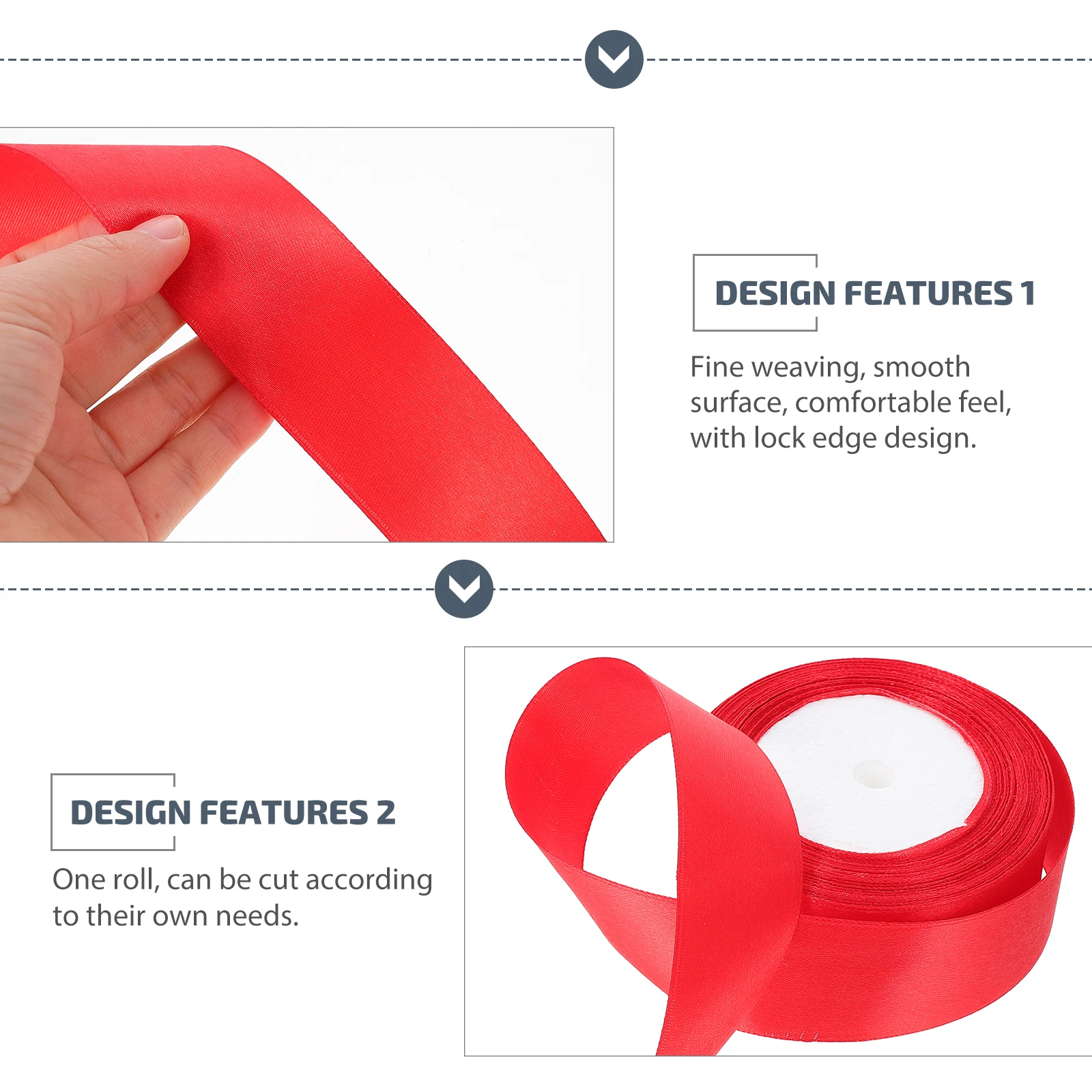 

1 Roll Track Victory Rope Red Practical Nylon Ribbon For Running Sports Lightweight Durable Abrasion Resistant
