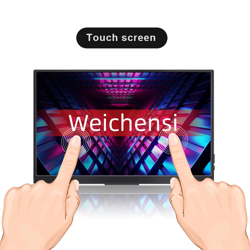 15.6 Inch 4k 60Hz 100% DCI-P3 Anti-blue Light Touch Screen OLED Portable Monitor for Laptop PC Switch PS4 Phone Gaming