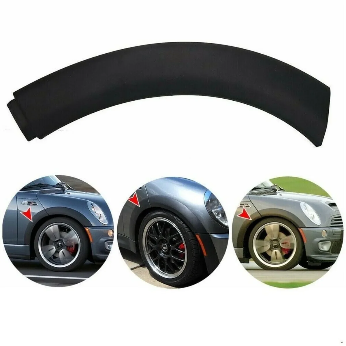Car Wheels Tire Arches Wheel Fenders Horn Arches Decorative For BMW MINI Cooper R50 R52 R53 2002-2008 51131505864 51131505866