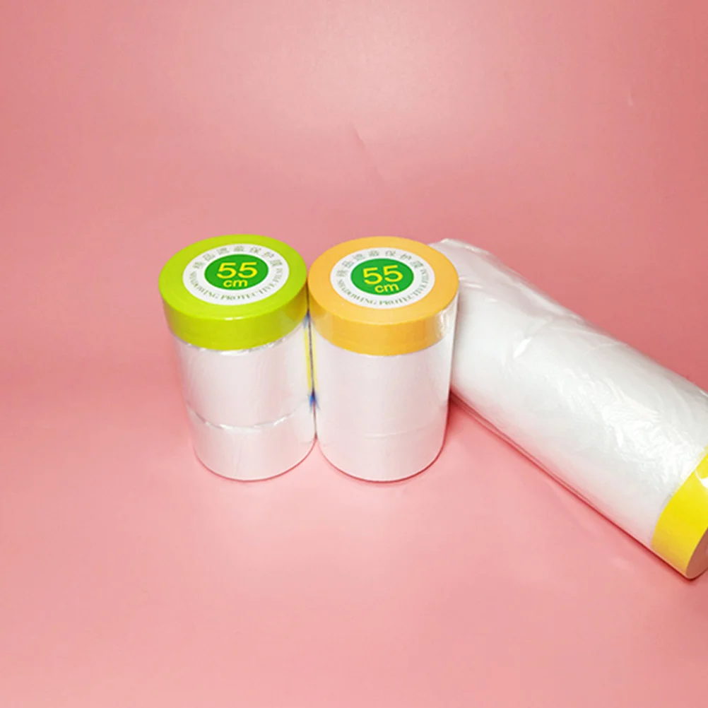 6 Rolls Masking Paper for Automotive Painting Durable Lightweight Reel Design Perfect for Equipment Covering Masking Paper