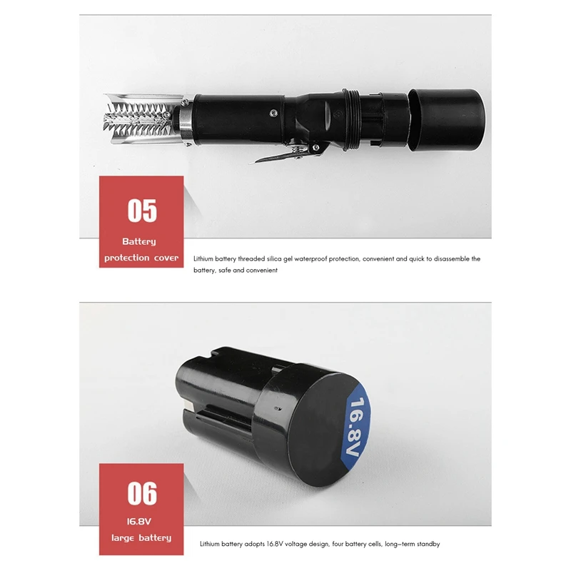 Scale Scraper For Fish Scale Machine Electric Descaler Cordless Descaler Automatic Descaler