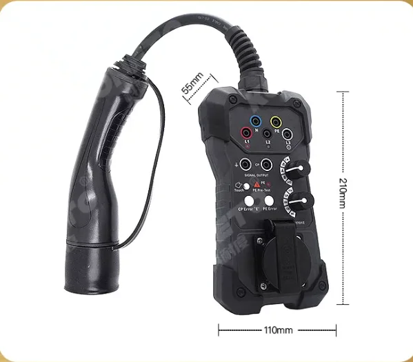 PM701E Handheld Charging Pile Detector – European/US Standard for Fault Detection