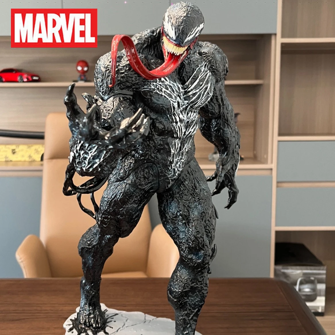 

50cm Marvel Venom Legends Figure Large Size Venoms Symbiote Action Figures Statue Pvc Model Doll Collectible Toys Xmas Gift