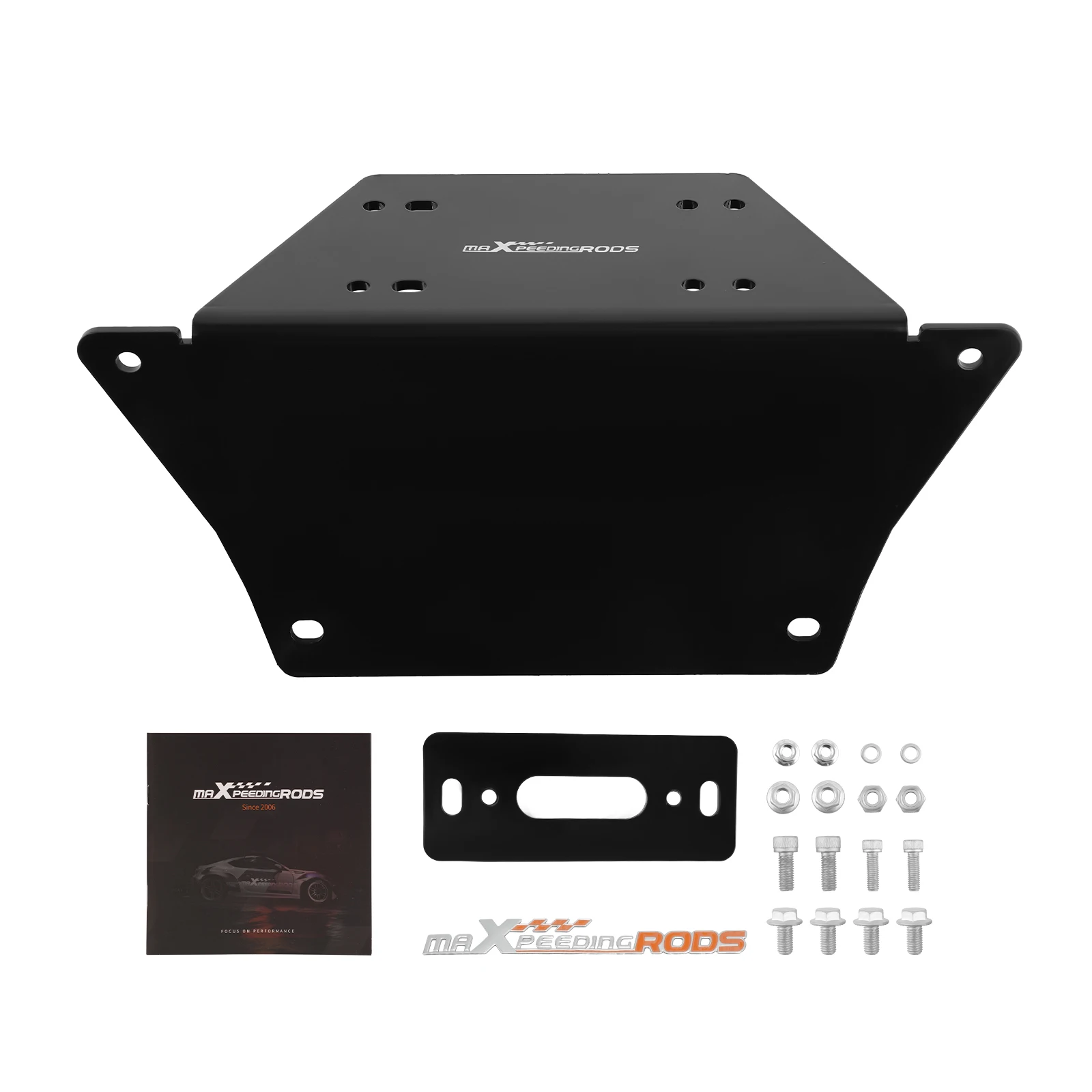 

Winch Mount Plate For 2012-2024 Polaris Ranger XP Kinetic/XP 1000/XP 900/XP 570
