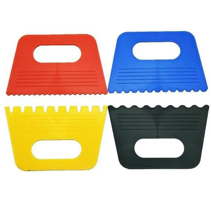 

ABUH-Art Scrape Tool Set-Профессиональное качество, 4-цветное разнообразие для рисования своими руками, штукатурных работ и текстурированных эффектов