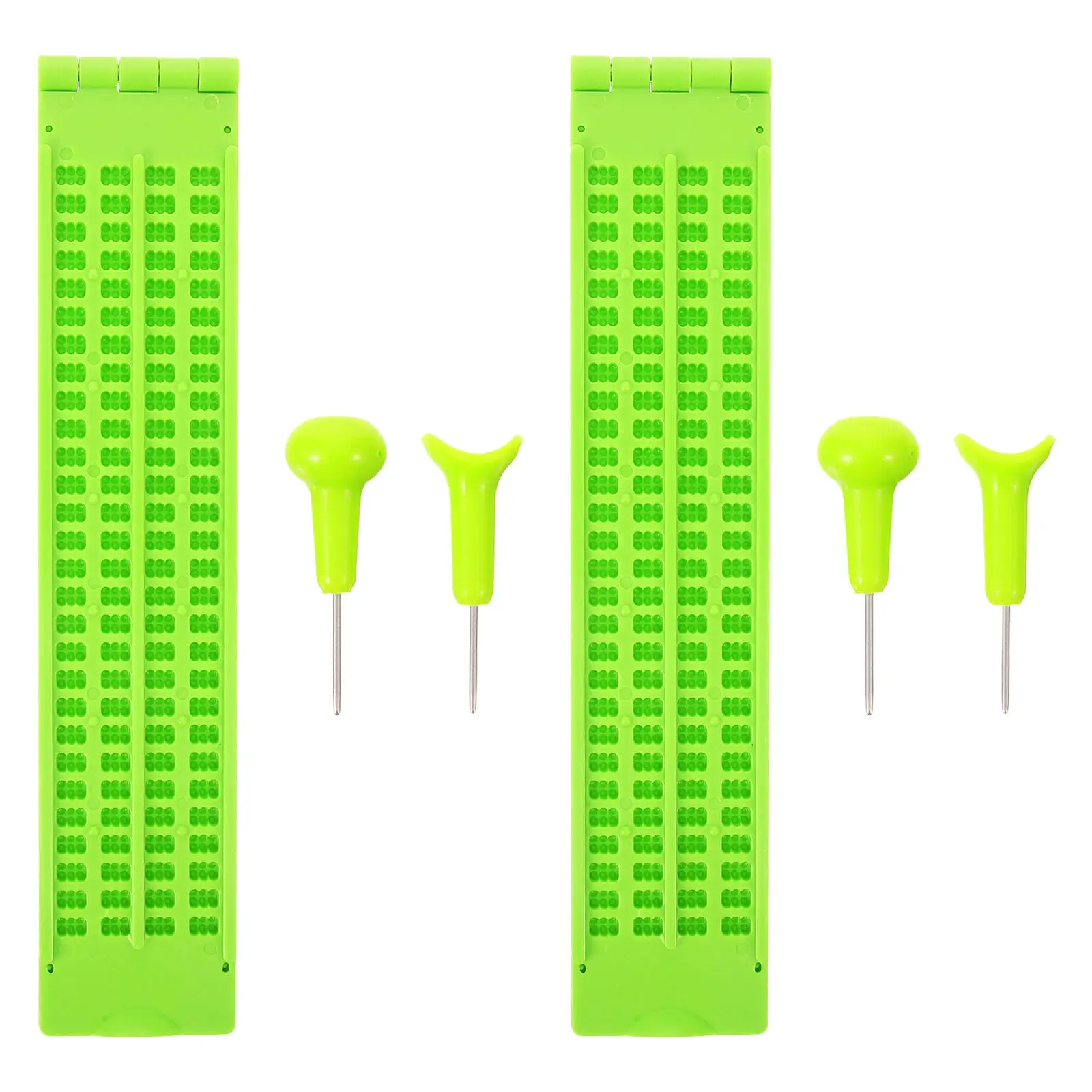 2-conjuntos-de-pranchetas-de-escrita-em-braille-4-linhas-28-celulas-plastico-para-iniciantes-cegos-e-com-deficiencia-visual-materiais-de-aprendizagem
