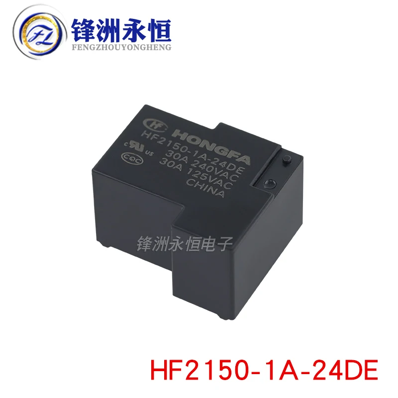 Hf2150-1a-1a-24de hf2150-1a-12de hf2150-1a-24de, relé hongfa, 4 pinos