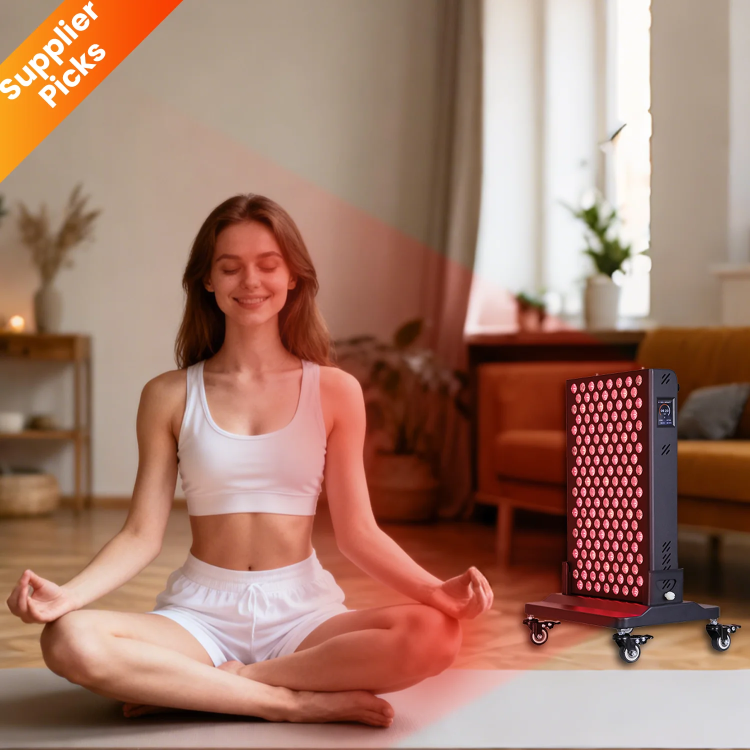 IDEATHERAPY RTL120MAX-T 150PCS LED Red Light Therapy Stand Infrared Red Light Therapy Panel for Home Use