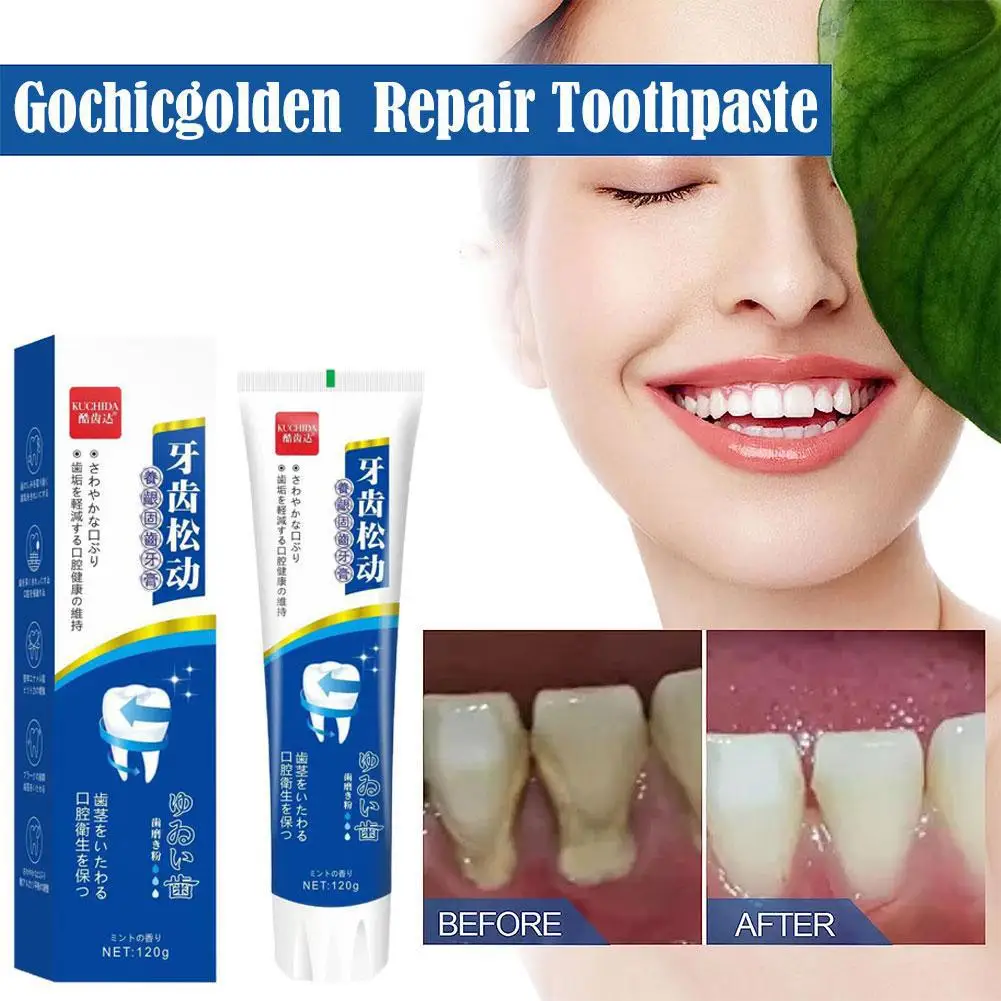 

120g Repair Toothpaste Of Cavities Caries Toothpaste To Remove Plaque Eliminate Bad Breath Protect Gums Teeth Whitening