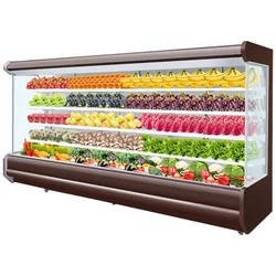 Refrigerating Air Curtain Cabinet The Air Curtain Cabinet Supermarket Multideck Open Top Display Chiller