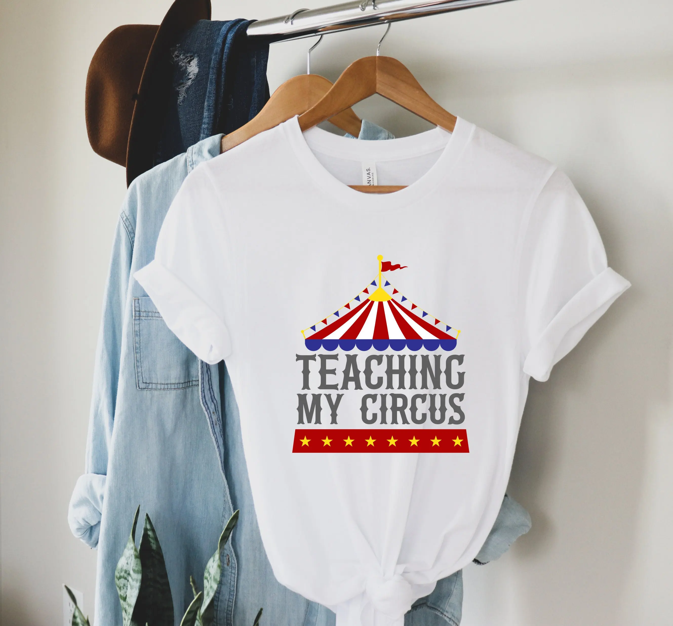 School Circus T Shirt Teaching My Teacher funny shirts back to gift