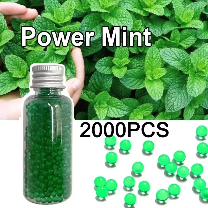 2000PCS DIY Mix Fruit Mint flavor Cigarettes Explosion Pops Beads Ice Black mint Menthol taste Smoke Popping Push Ball Men Gift