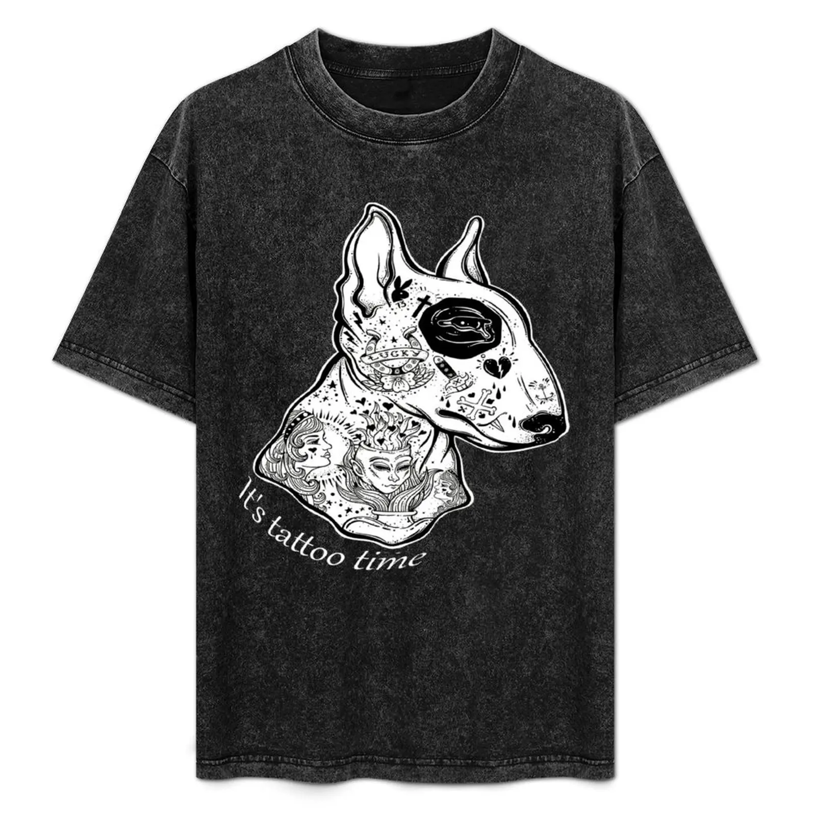 

Tattoo Bullterrier T-Shirt Moisture Wicking Athletic T-Shirt