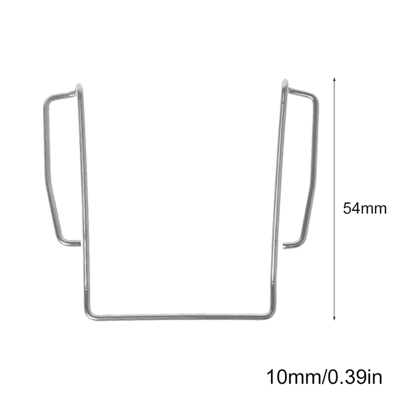 Mikrofon nirkabel klip belakang besi kerah untuk Sennheiser pinggang G1 G2 G3 G135 G100