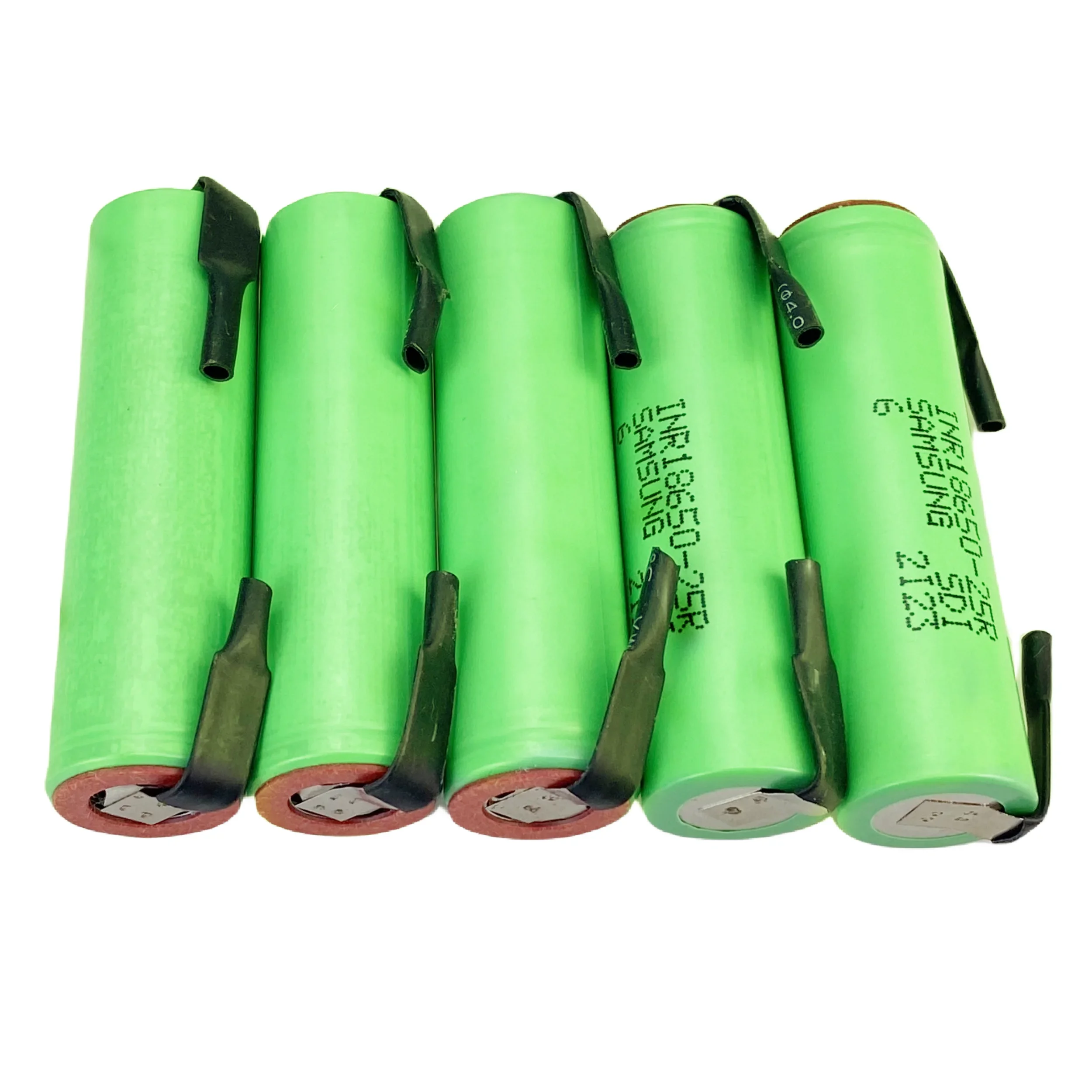 Imagem -06 - Bateria Recarregável de Alta Potência Atual Ferramenta Chave de Fenda Níquel Soldado 18650 3.7v 2500mah Inr 25r 20a Original