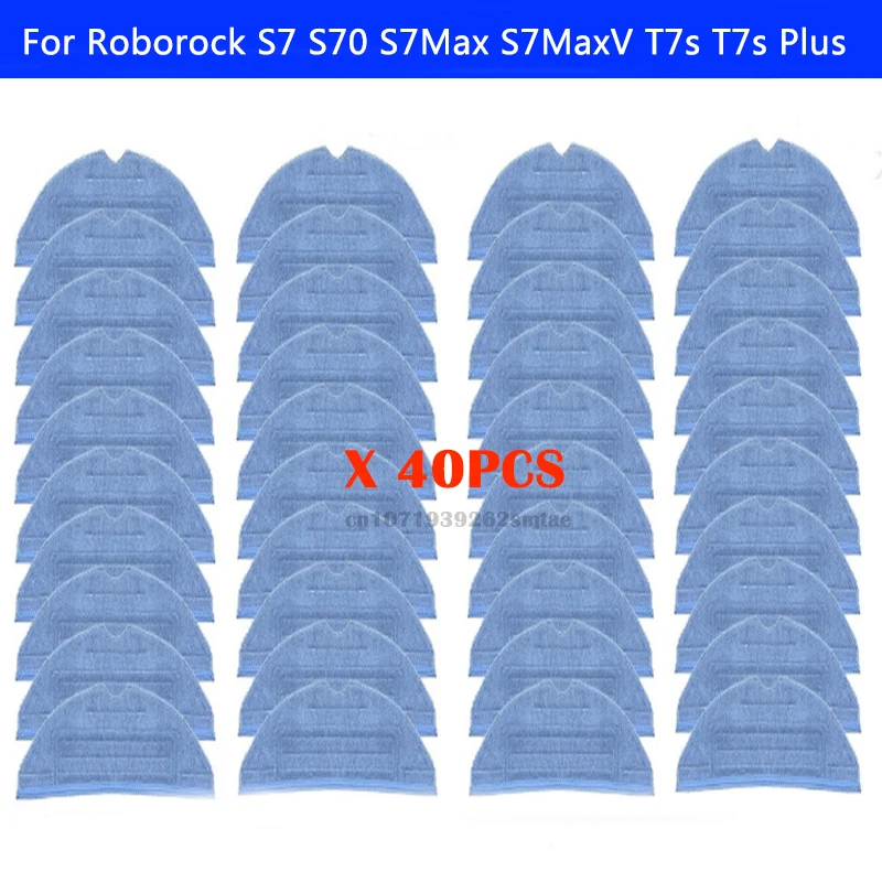 For Roborock S7 S70 S75 S7Max S7MaxV T7 T7s Plus G10S Mop Vacuum Cleaner Robot Rags Parts Cloths Accessories