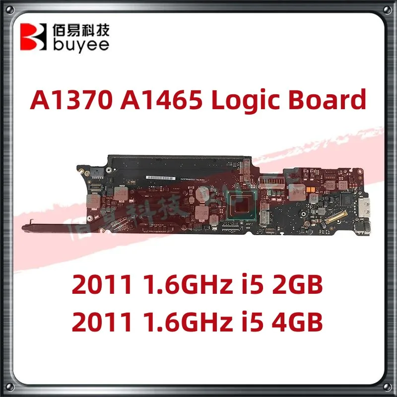 

Original For Macbook Air 11" A1370 A1465 Logic Board 1.6GHZ 4GB I5/1.6GHZ 2GB I5 2011 A1370 A1465 motherboard