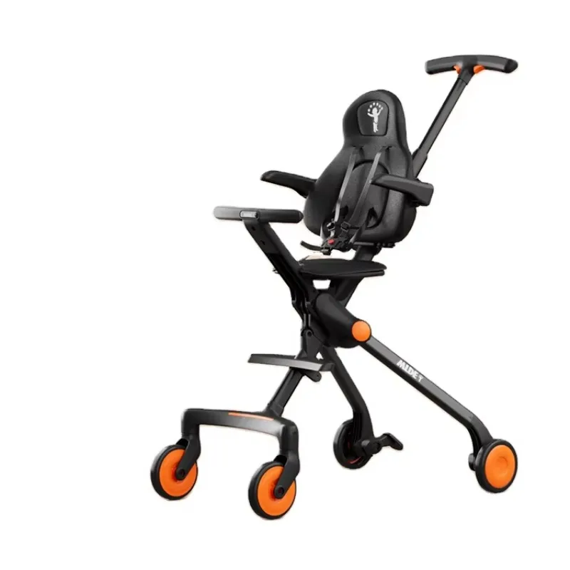 Compact Baby Stroller 3 in 1 Travel System Pushchair Portable Baby Stroller