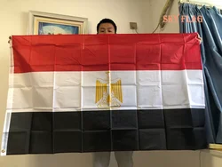 SKY FLAG free shipping EG EGY Egypt Flag 90x150cm Egypt flag High Quality Double Sided Printed Polyester Egypt Flag for decor