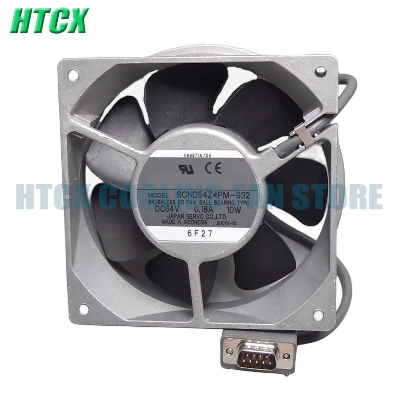 NEW  SCND54Z4PM-932 DC54V 0.18A 10W 1 Line Cooling Fan