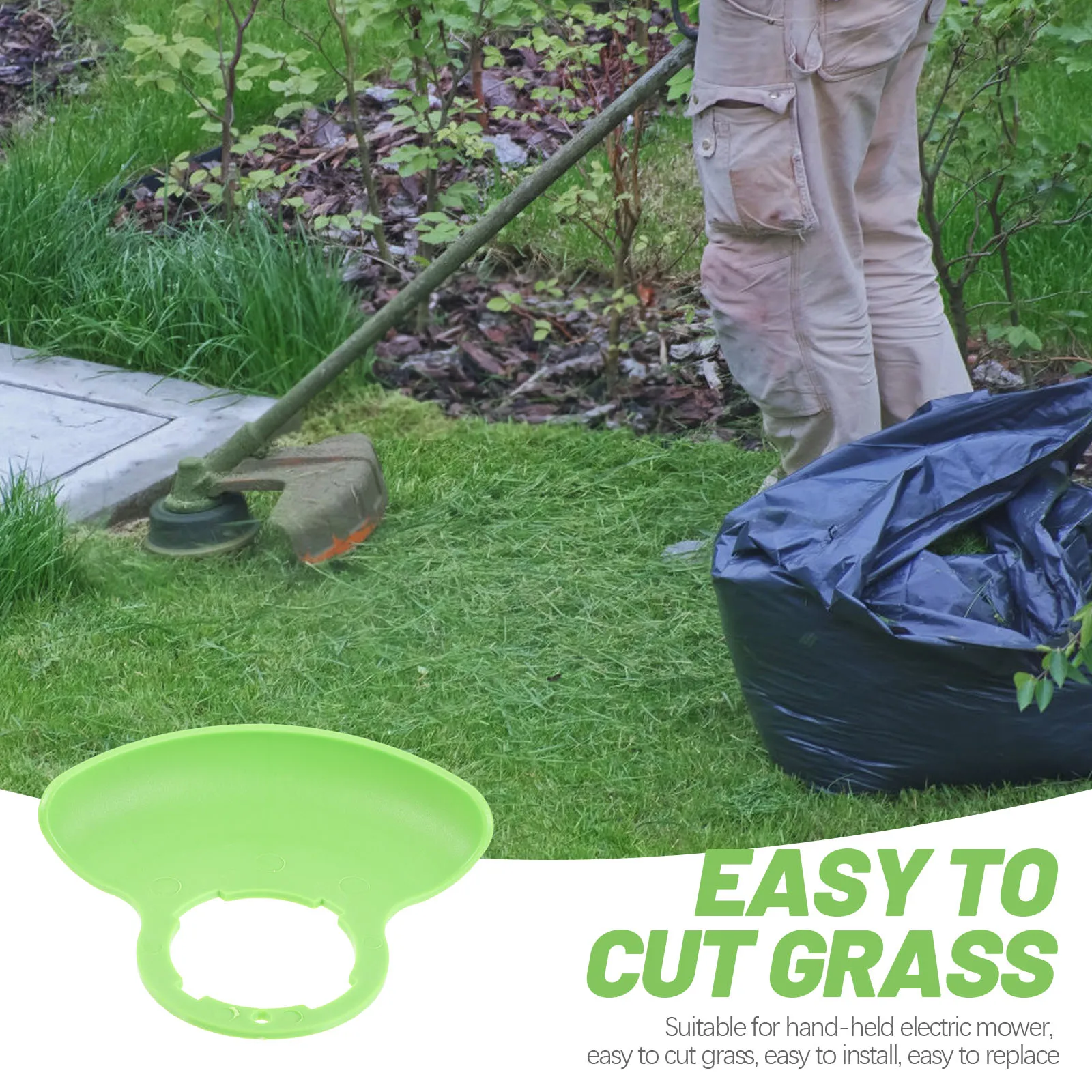 

Grass Baffle Plate Lawnmower Cutter Parts Plastic Cap Replacement Garden Block Circle Trimmer Accessories Mower Weeding Tools