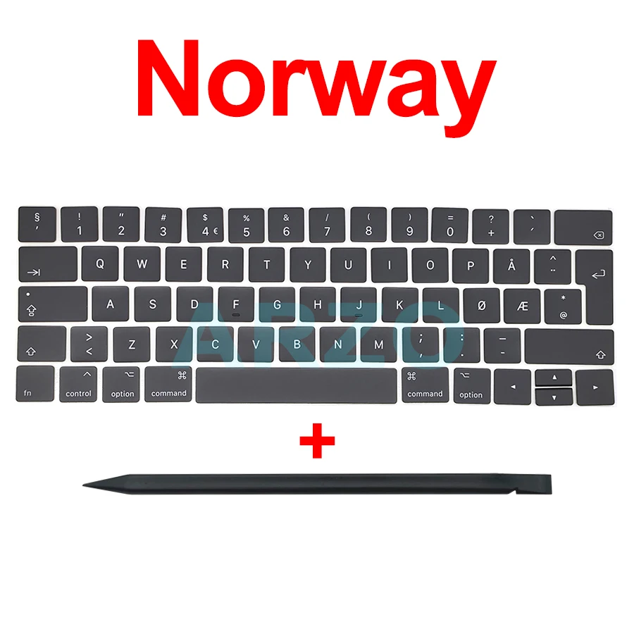 New A1706 A1707 Keyboard keys US UK French EU For Macbook Pro