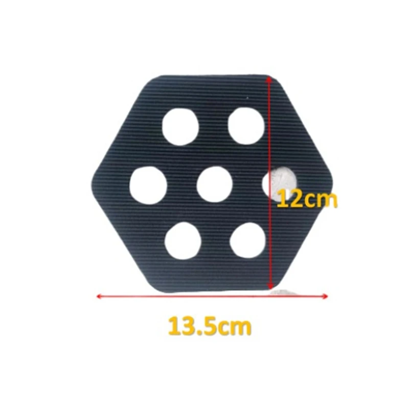 12pcsSurfboard Traction Pads EVA Deck Pads For Board Anti-Slip Surf Grip Pad Stripe Hexagon Foam Surfing Pad Deck Foot Mat