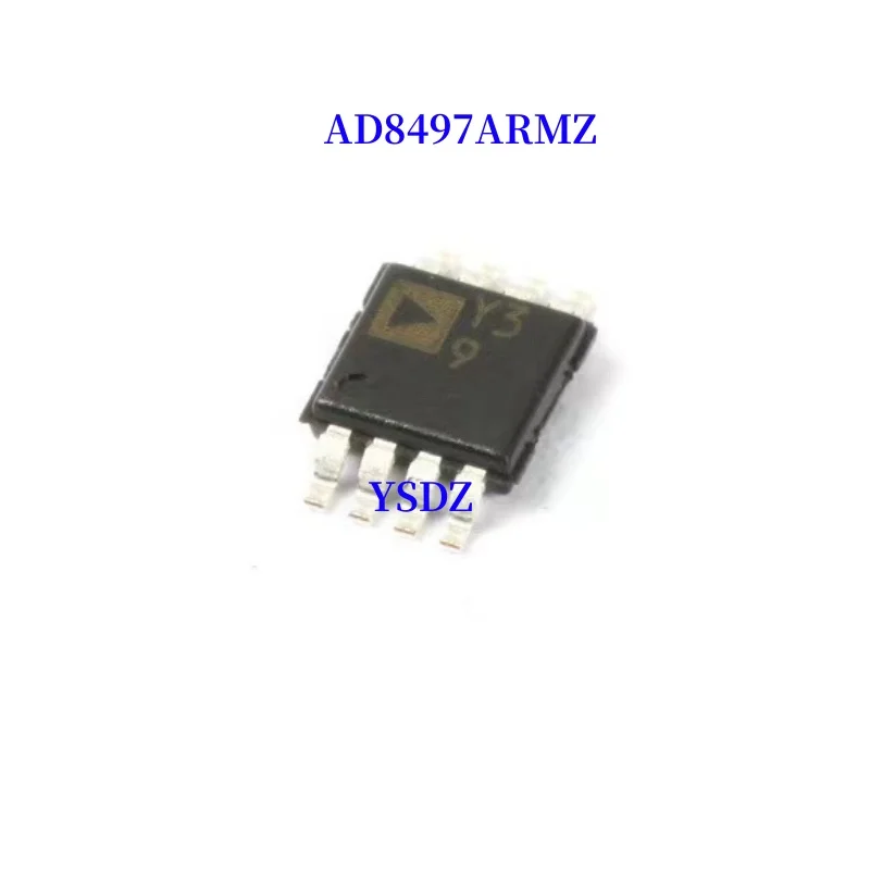 

10 шт./лот, новый оригинальный AD8497ARMZ Y39 MSOP8 IC в наличии!