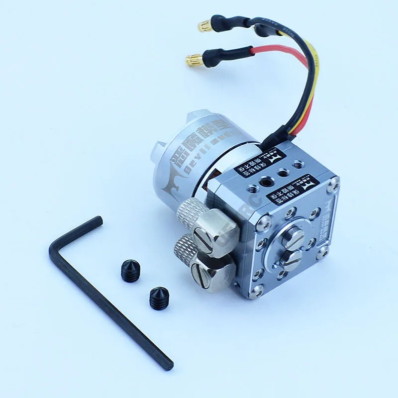 

Hydraulic Excavator Model Metal Brushless Micro Oil Pump with Overflow Valve for 1/14 1/12 RC Car KABOLITE Tamiya Dump Truck Diy