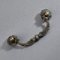 365 European style antique cabinet drawer wardrobe door strip handle 85mm hole spacing door handle