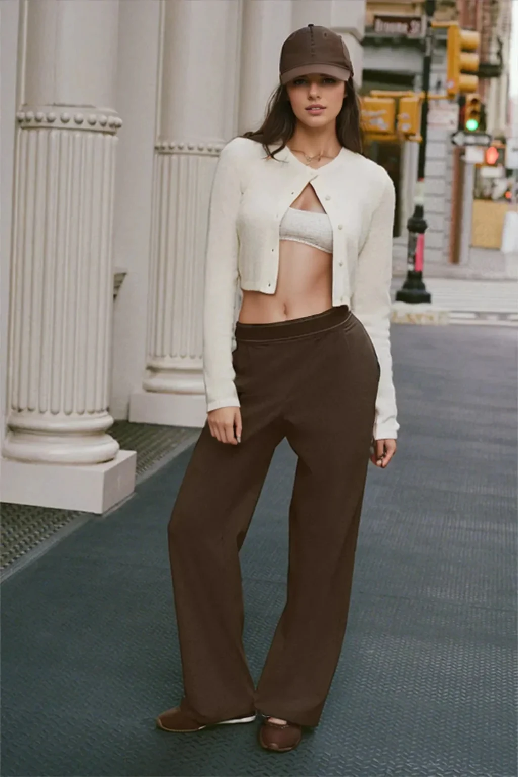 

Women Casual Yoga Pants Quick Dry Straight Leg Lightweight Summer Trousers Reflective Logo Soft Activewear Daily for a1o