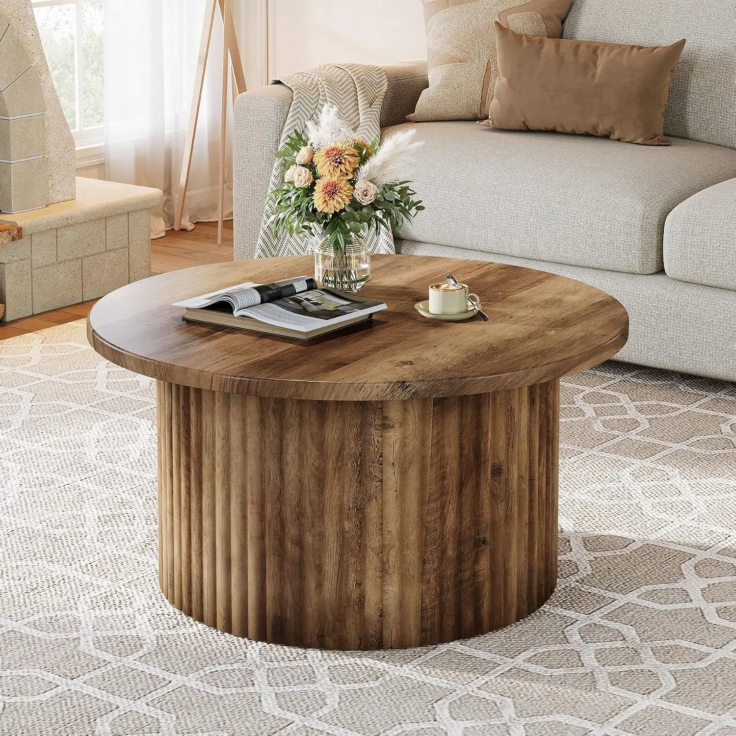Round Coffee Table 31.5