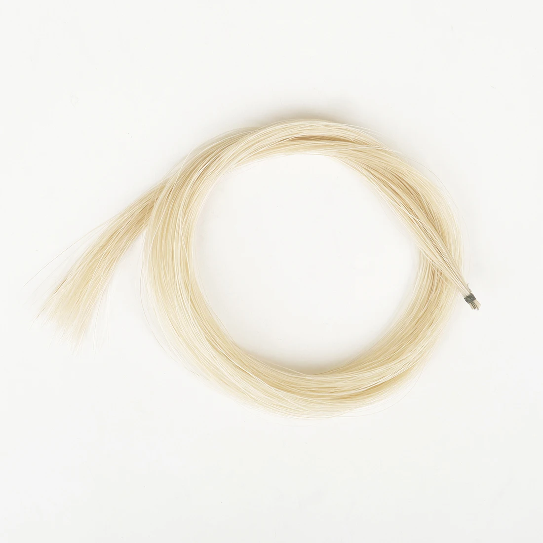 Violin Bow Hair Horsehair White Natural Horsehair Bow Hair Horse Tail for 4/4 3/4 1/2 1/8 1/4 Violin Replace Accessories