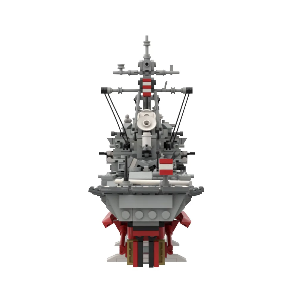 

MOC DDG 51 Arleigh Burke Flight I version Building Blocks Military Warship Model Spacecraft Bricks Assembled Toy Children Gift